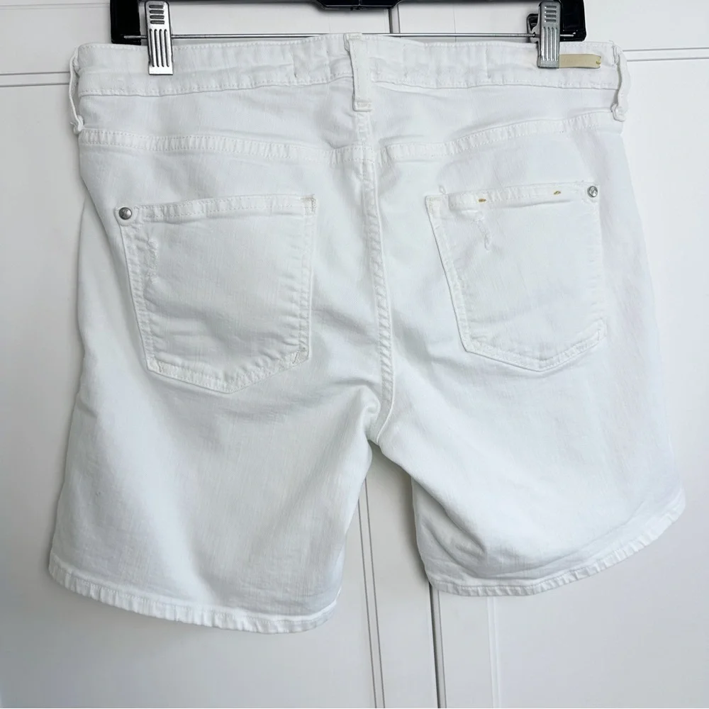 Pilcro & The Letterpress The Stet White Five Pocket Fit Shorts 29 Anthro - Picture 6 of 14